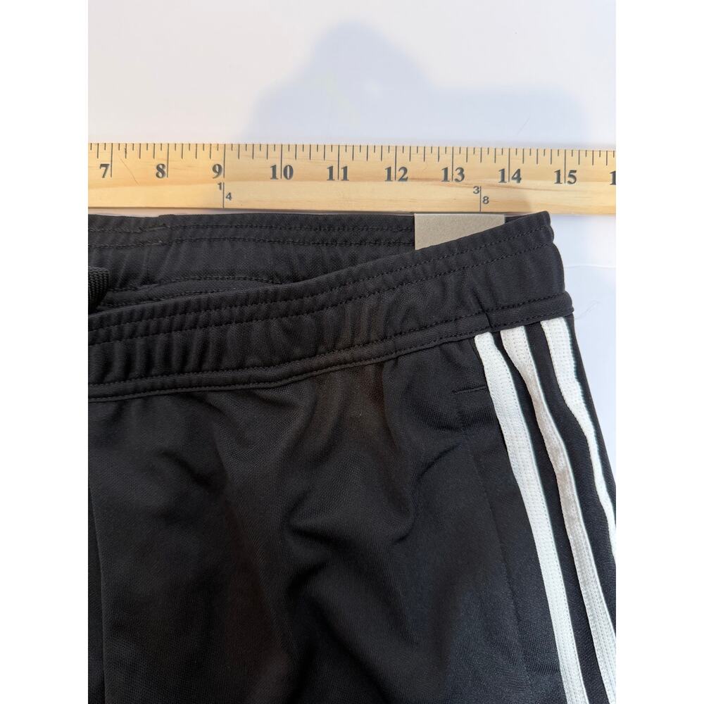 NWT Adidas Tiro Soccer Track Pants Men M Black White Tapered New - Picture 4 of 8